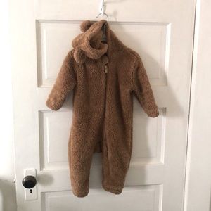Baby teddy bear onsie size 12-18 M